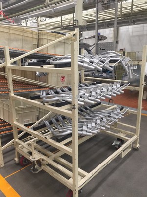 汽車隔熱板與加油管工位器具的設計與應用